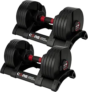 Core Fitness Adjustable Dumbbell Weight Set Review