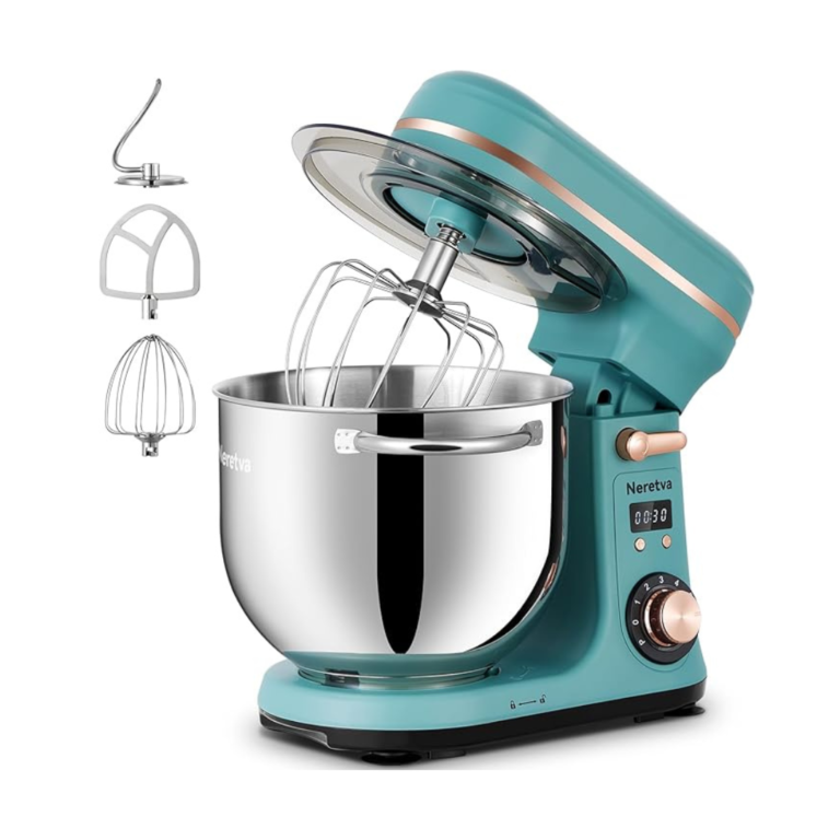 Neretva Stand Mixer, BPA-Free Stainless Steel Mixers Kitchen Electric Stand Mixer Review