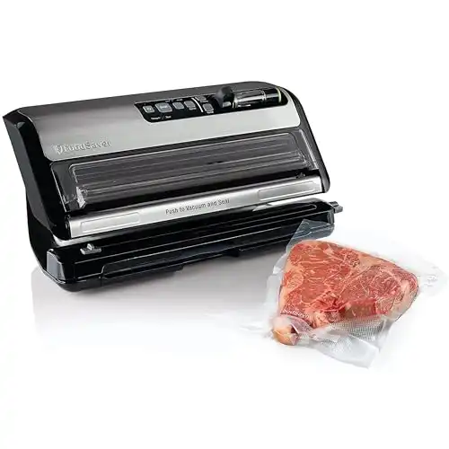 FoodSaver Vacuum Sealer Machine and Express Vacuum Seal Bag Maker with Sealer Bags and Roll and Handheld Vacuum Sealer for Airtight Food Storage and Sous Vide