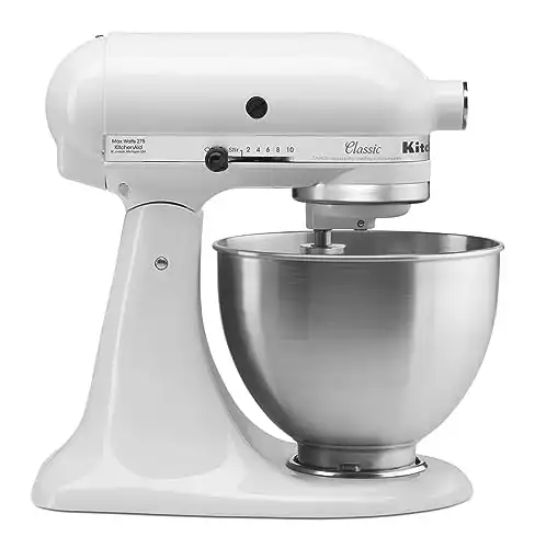 KitchenAid Classic Series 4.5 Quart Tilt-Head Stand Mixer K45SS